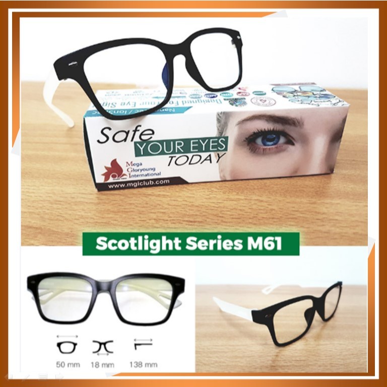 Kacamata Mgi Nanospec Luminous Glow In The Dark