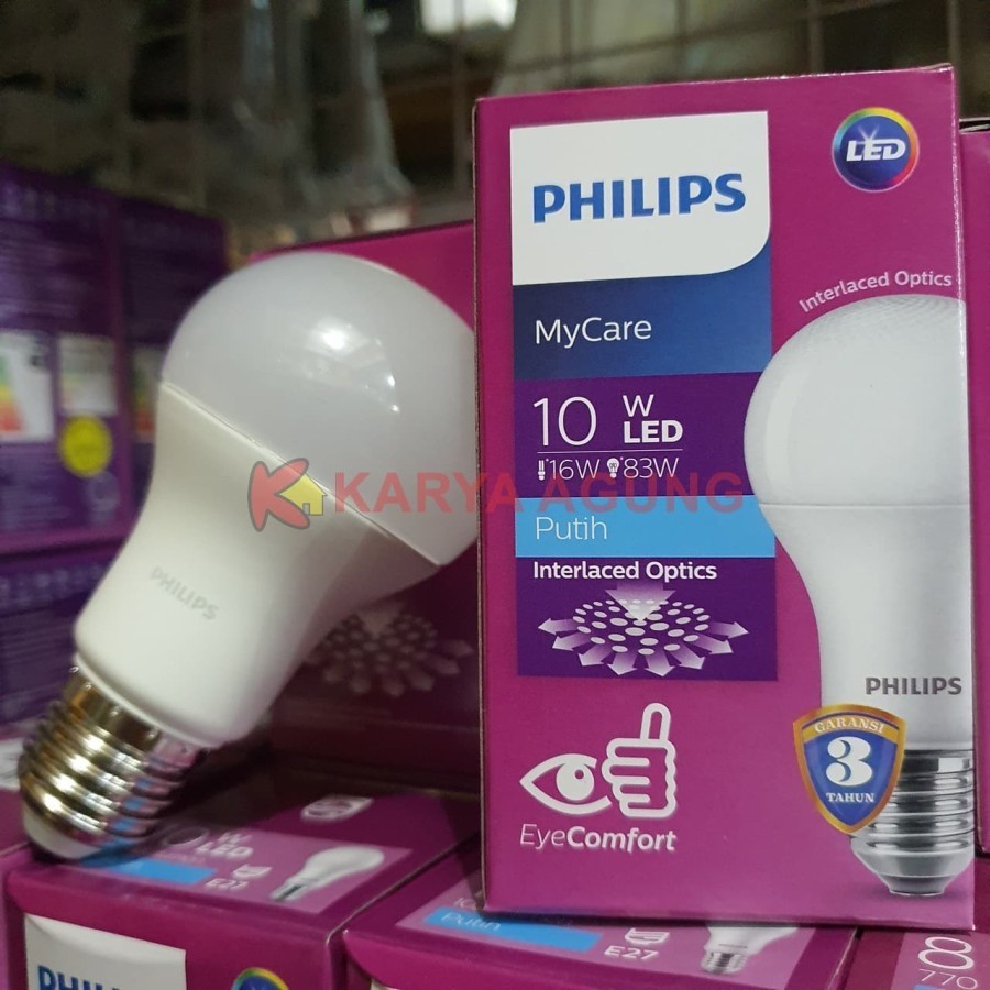 PHILIPS LED Bulb / Bohlam LED / Lampu LED 10 Watt