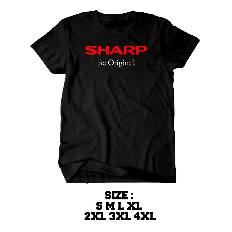 MARS KAOS T-SHIRT SHARP BE ORIGINAL / BAJU ELEKTRONIK TEKNISI AC