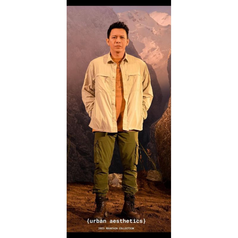 Jaket Pria Abu-abu Greenlight