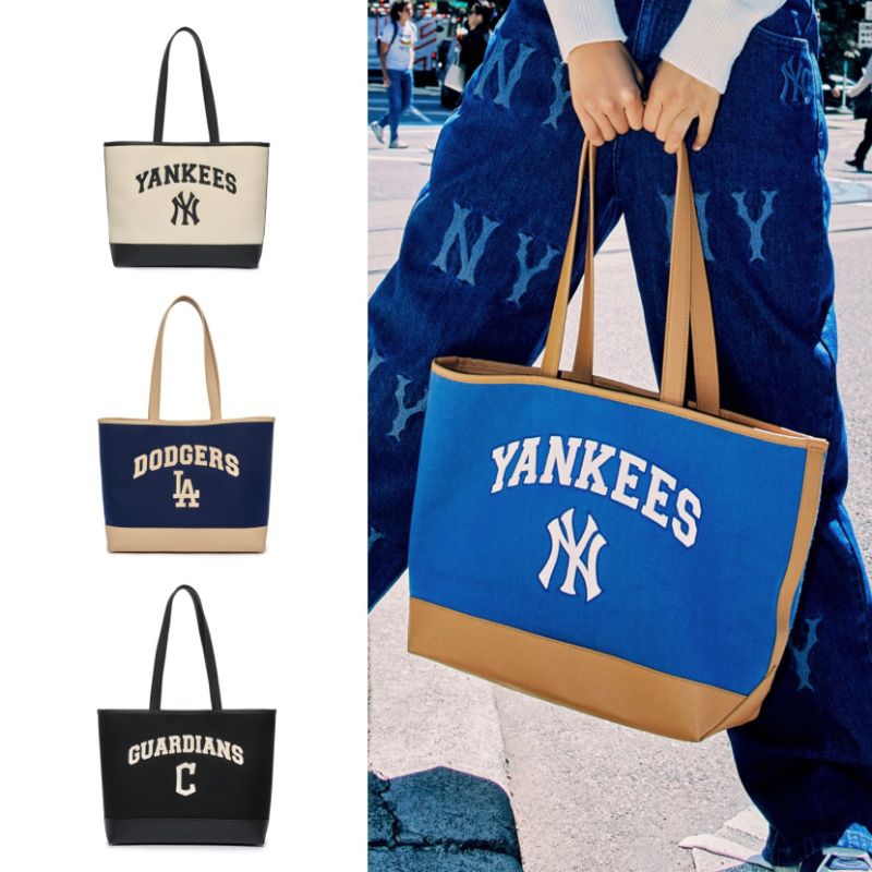 Tas MLB Varsity Canvas Shopper Bag