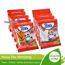 

Zee Susu Rasa Swizz Chocolate/Vanila Renceng (10 Sachet x 38 Gr) / Zee Susu