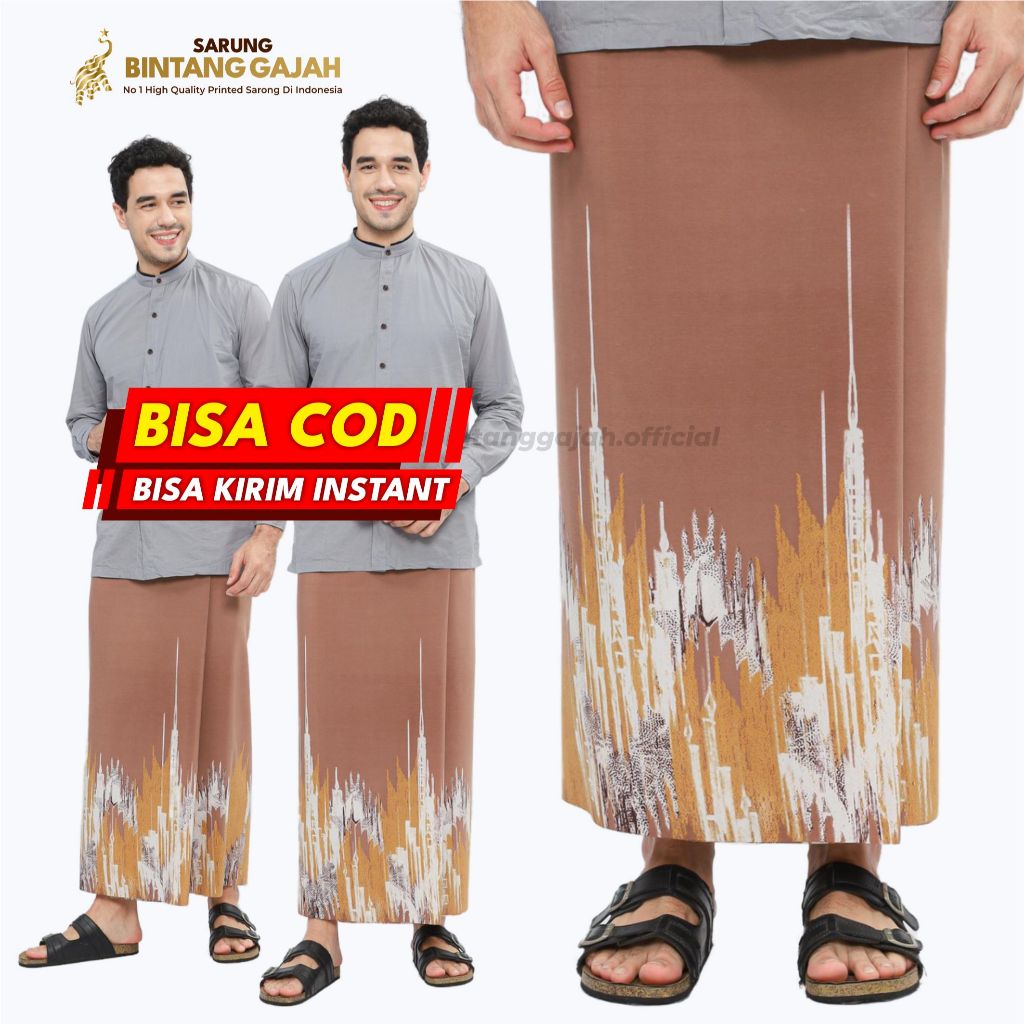 Sarung Bintang Gajah Onta Legenda WS 7347 VARTA Motif Ornamen Abstrak Modern