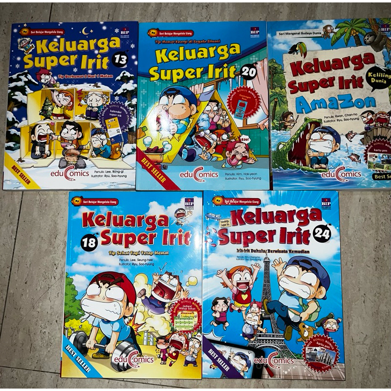 KOMIK KELUARGA SUPER IRIT (preloved)