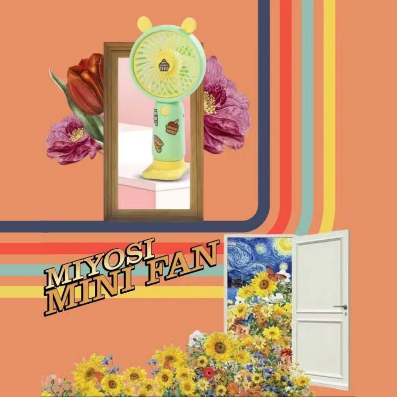 Mini Fan / Hand Fan Portable Miyoshi M0017