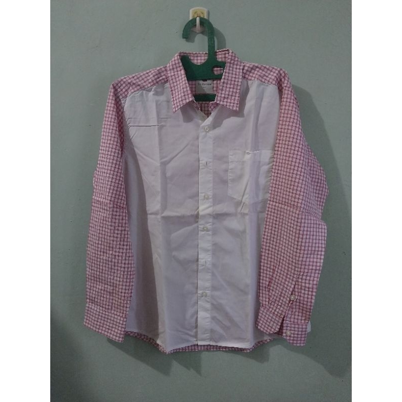 Preloved kemeja pria lengan panjang merk britania size L