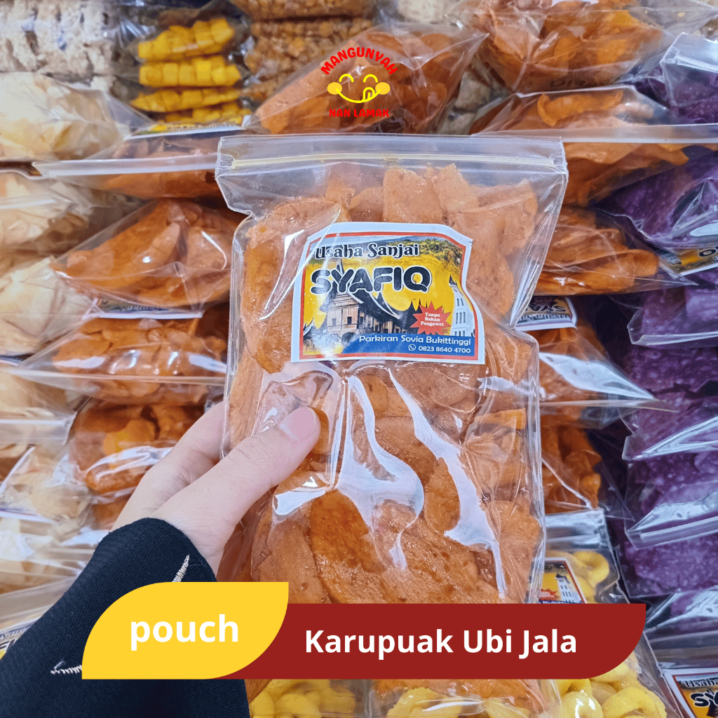 

Karupuak Ubi Jala | Mangunyah Nan Lamak