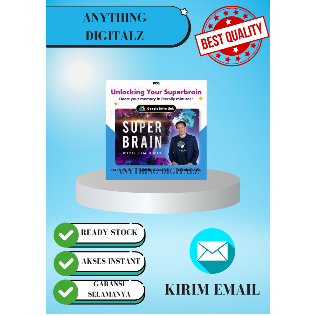 

Super Brain and Focus Blueprint with Jimi Kwik 13 GB