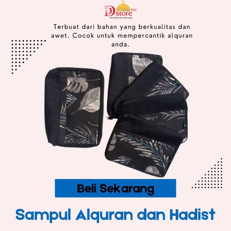 

(1 Set/AlQuran aja/ Hadist Saja) Bisa COD Sampul Alquran/Cover Alquran Makna Besar