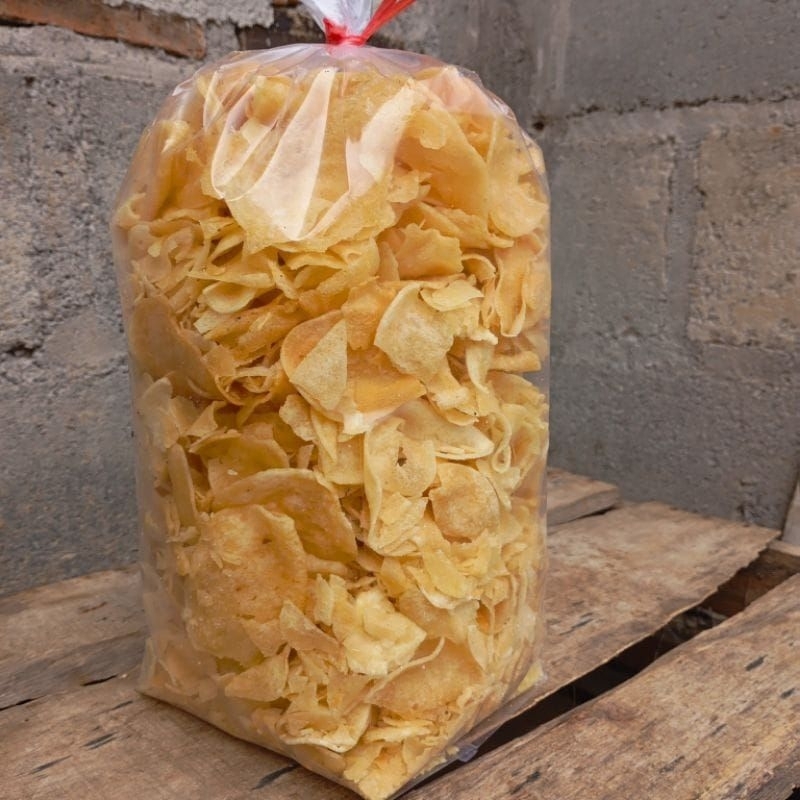 

REMAHAN GETUK / REMUKAN KERIPIK GETHUK / KERIPIK GETUK GURIH 1KG (REMUKAN SATU KILO)