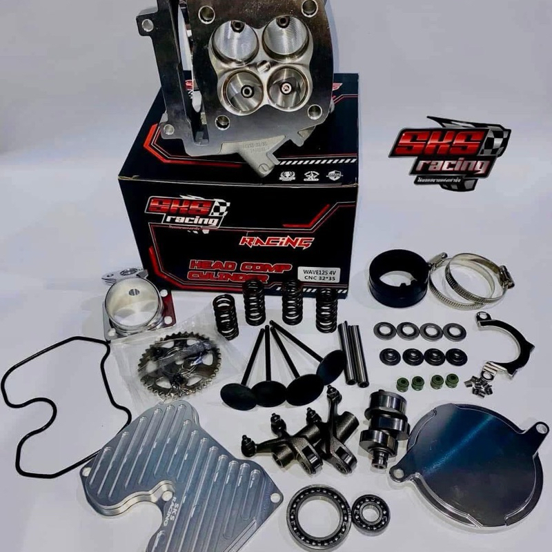 WAVE 125/LC135 FFA CYLINDER HEAD BY SKS THAILAN