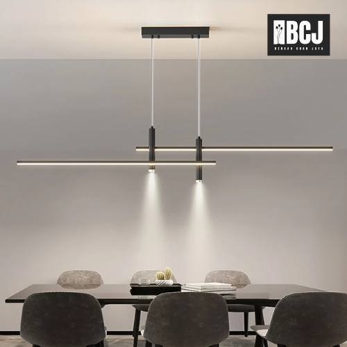 Lampu Gantung 2 Tingkat Minimalis Lampu Ruang Makan Meja Makan Modern