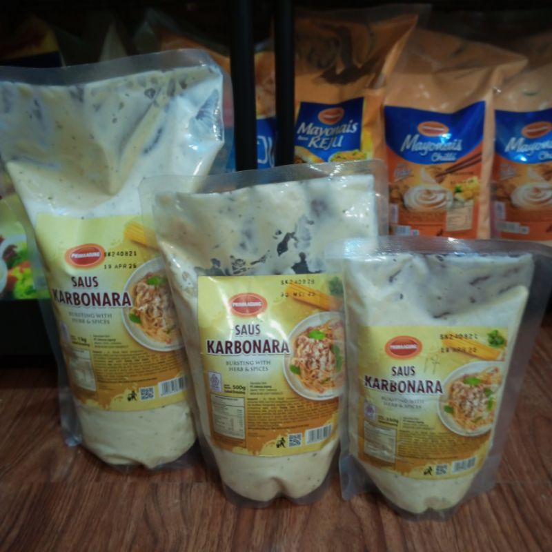 

Saus Karbonara Prima Agung 1kg