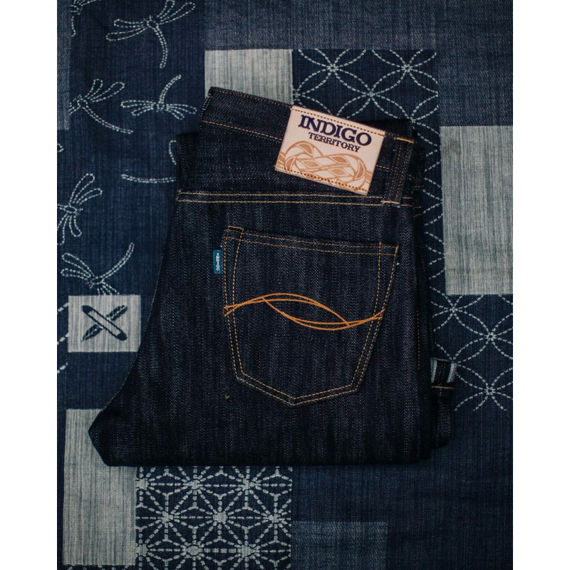 INDIGOTERRITORY - 22oz STIFFMASTER (atl version) SELVEDGE JEANS