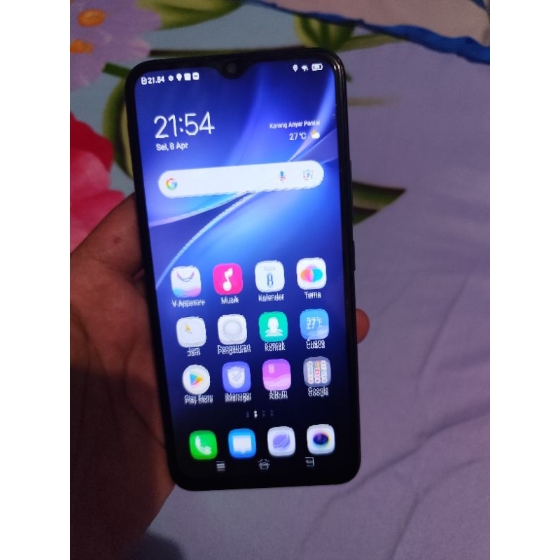 Vivo y19 ram 6 128 GB minus lcd berbayang pemakaian normal