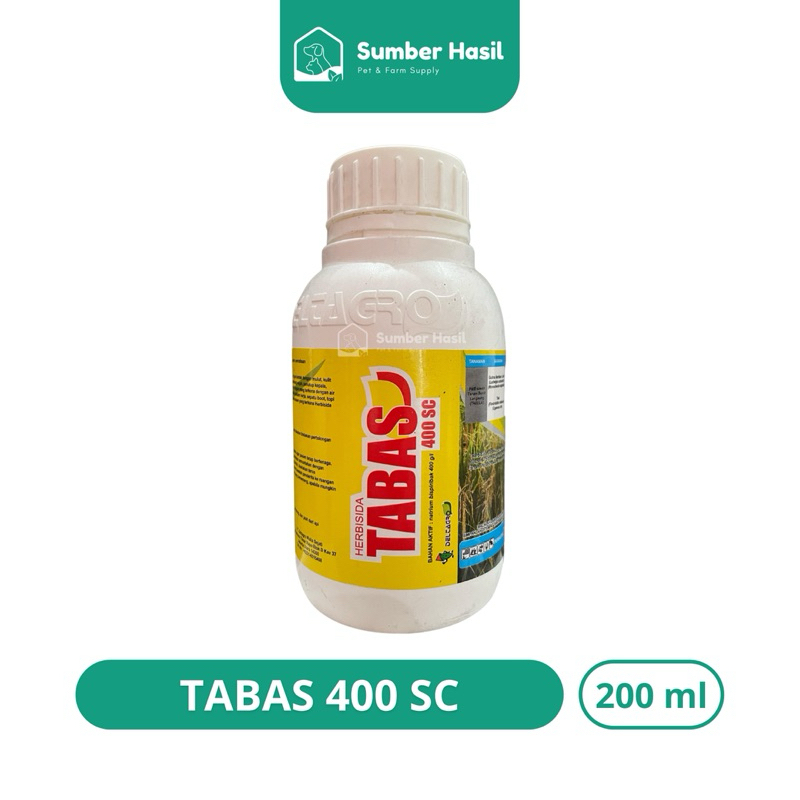 TABAS 400SC 200ML HERBISIDA SELEKTIF PADI OBAT RUMPUT TABAS 200ML ORIGINAL