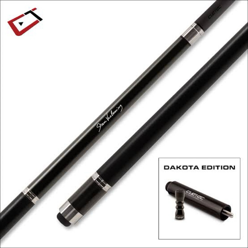 Stick Billiard Cuetec SVB Black Starlight Hitam Dakota Edition Baru
