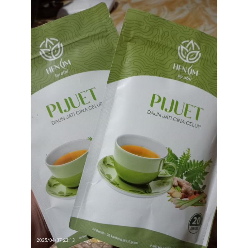 

1pc tea pijuet herbal bpom