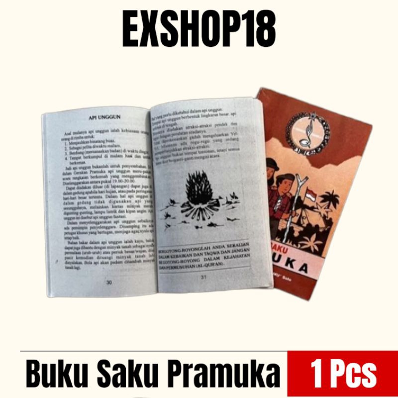 Buku Saku Pramuka Coklat / Buku Saku Pramuka Siaga Penggalang Penegak