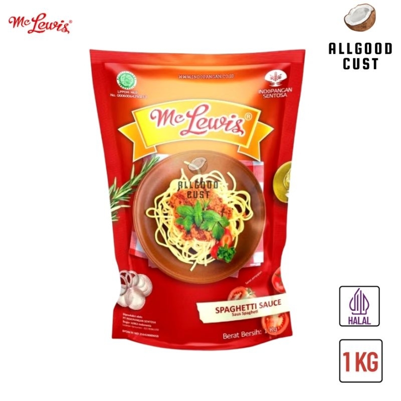 

Mc Lewis Bolognese Spaghetti 1 Kg