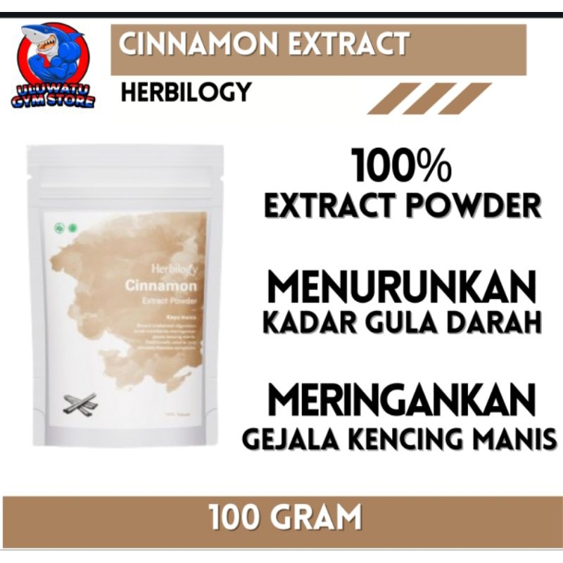 

Premium CINNAMON Kayu Manis Extract 100g Diabetes Gula Darah