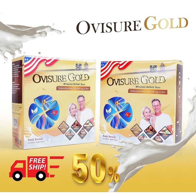 

Ovisure Gold Original Susu Sendi Dan Tulang Nyeri Otot Rematik