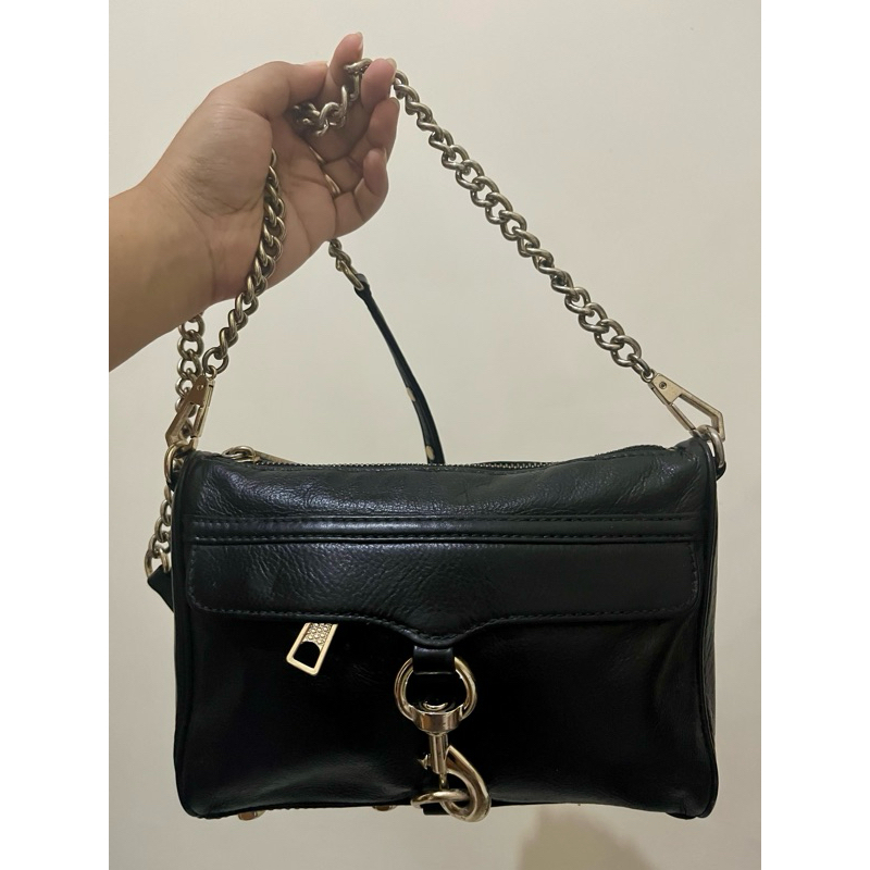 tas REBECCA MINKOFF second kulit asli