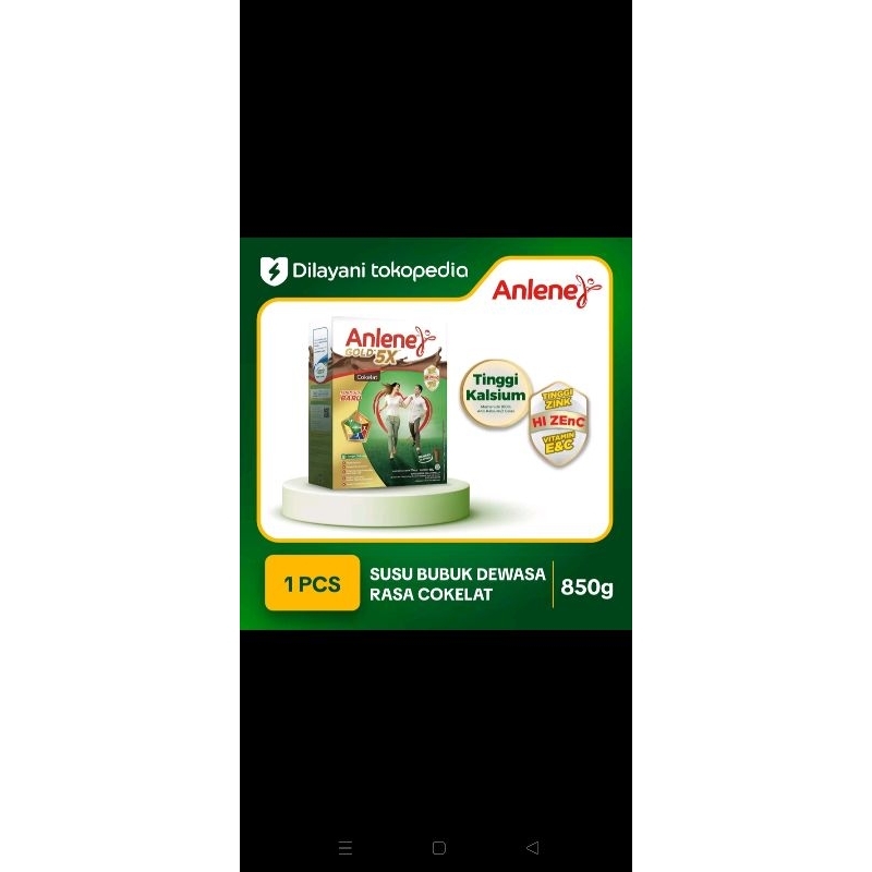 

SUSU ANLENE GOLD SUSU TULANG