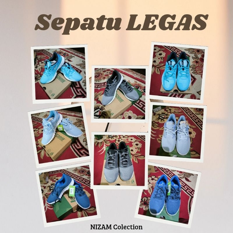 Sepatu LEGAS, Sepatu Pria Wanita, Sepatu Sporty.