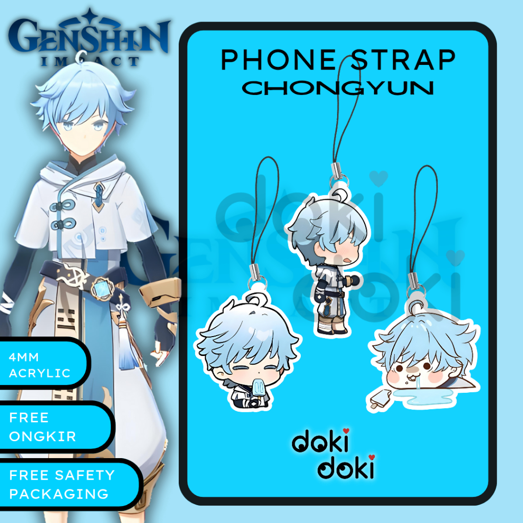 PHONE STRAP CHONGYUN GENSHIN IMPACT