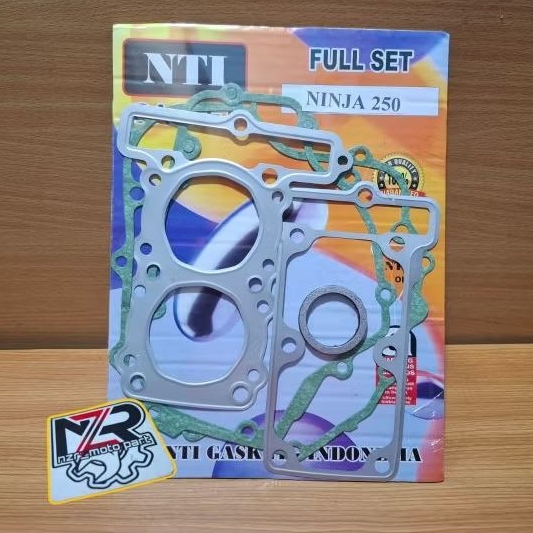 PAKING FULLSET NINJA 250 KARBU//GASKET FULL SET KAWASAKI NINJA 250 2 CYLINDER NTI