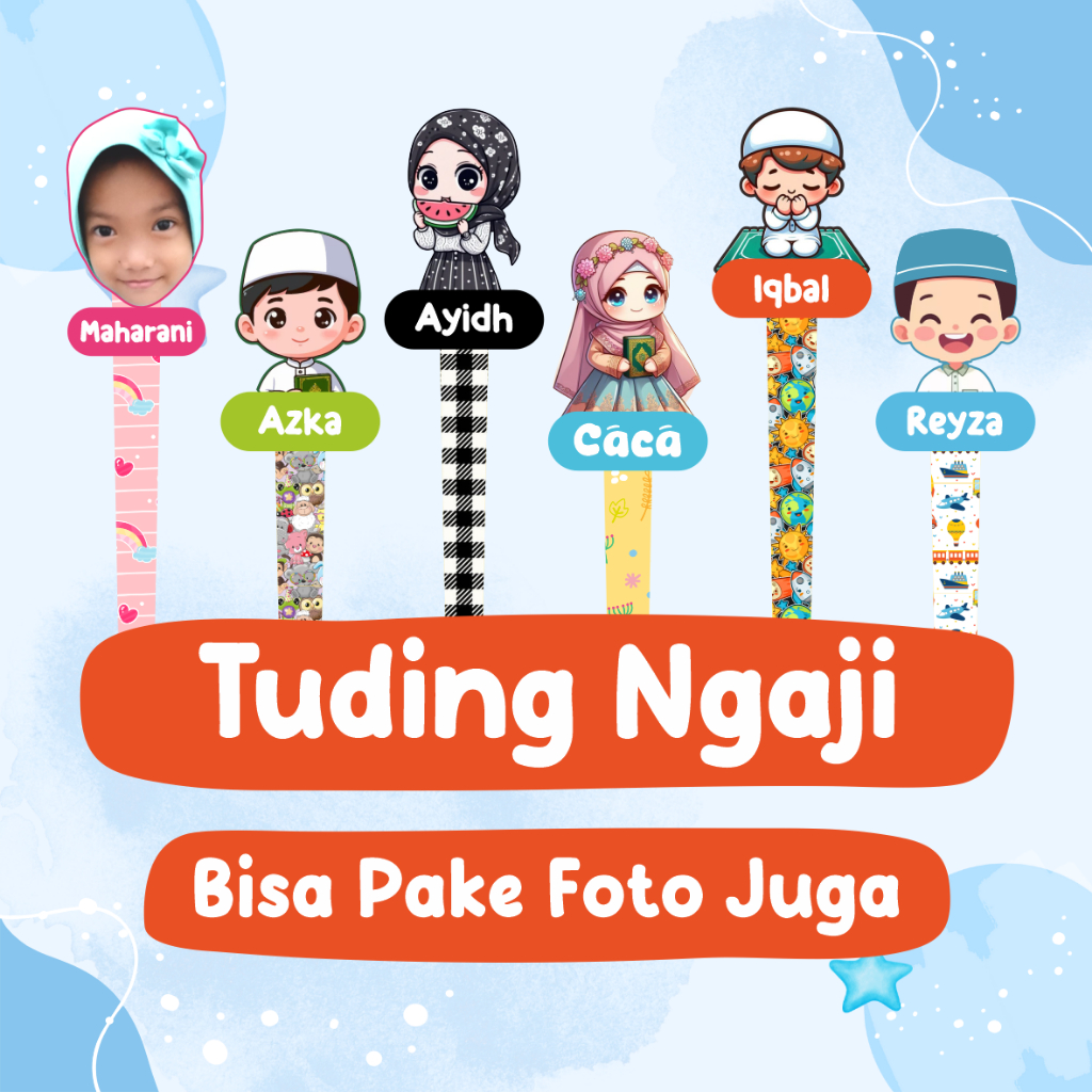 [NEW] Tuding ngaji Akrilik Tuding akrilik custom kalam ngaji
