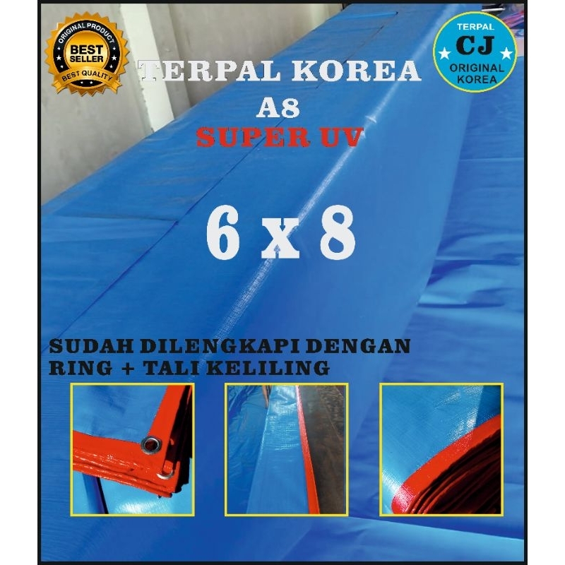 terpal korea A8 type 6x8