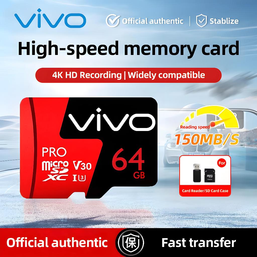 VIVO Memory Card HP Kartu Memori SD 32G/64G/128G/256G/512G/1TB/2TB 180MBP/s TF Card Original