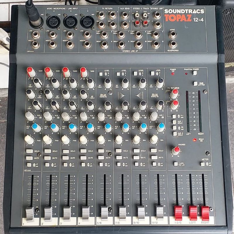 Soundtracs mixer 12 ch Made in England