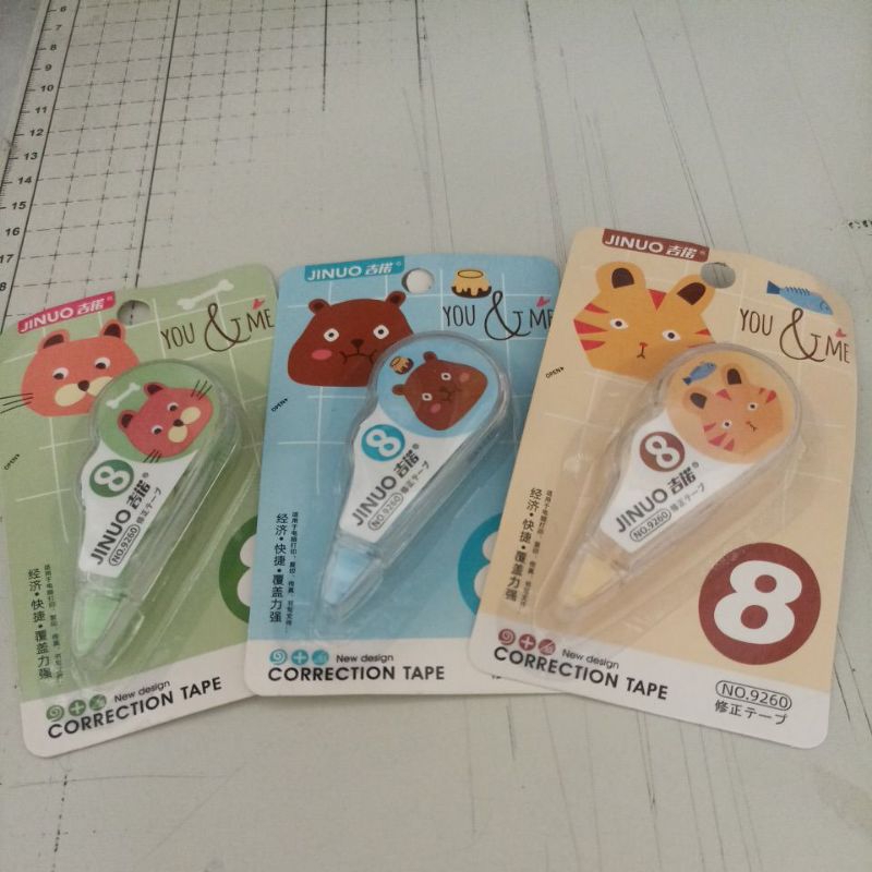 

Jinuo Correction Tape 8 m no.9260