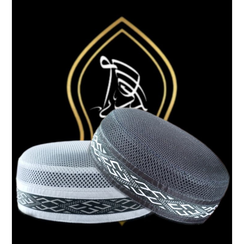 kopiah Madinah jaring kopiah hajir kopiah haji