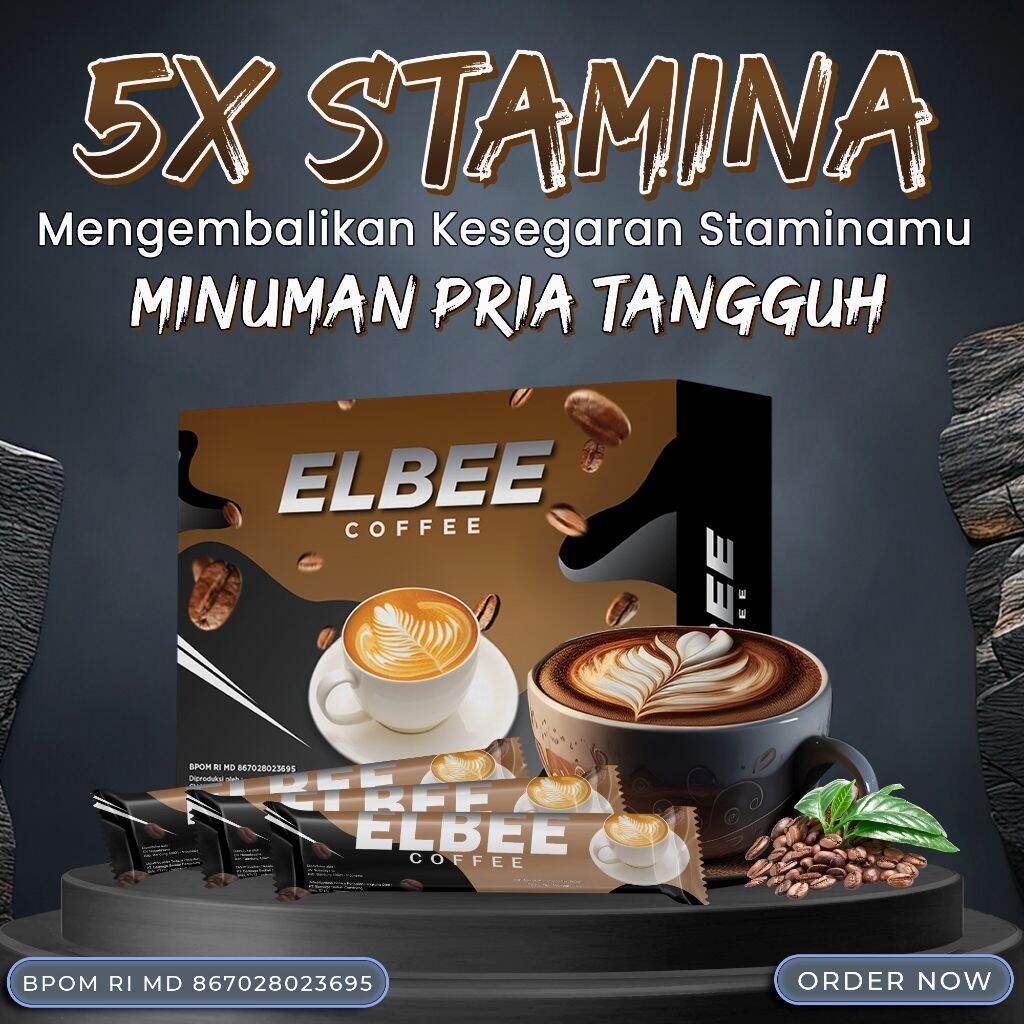 

ELBEE COFFEE Kopi Kesehatan Berkualitas 1 Box Isi 10 Sachet