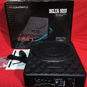 Subwoofer Kolong Aktif Concerto Delta 1010 - 10 inch Aktif Subwoofer Kolong