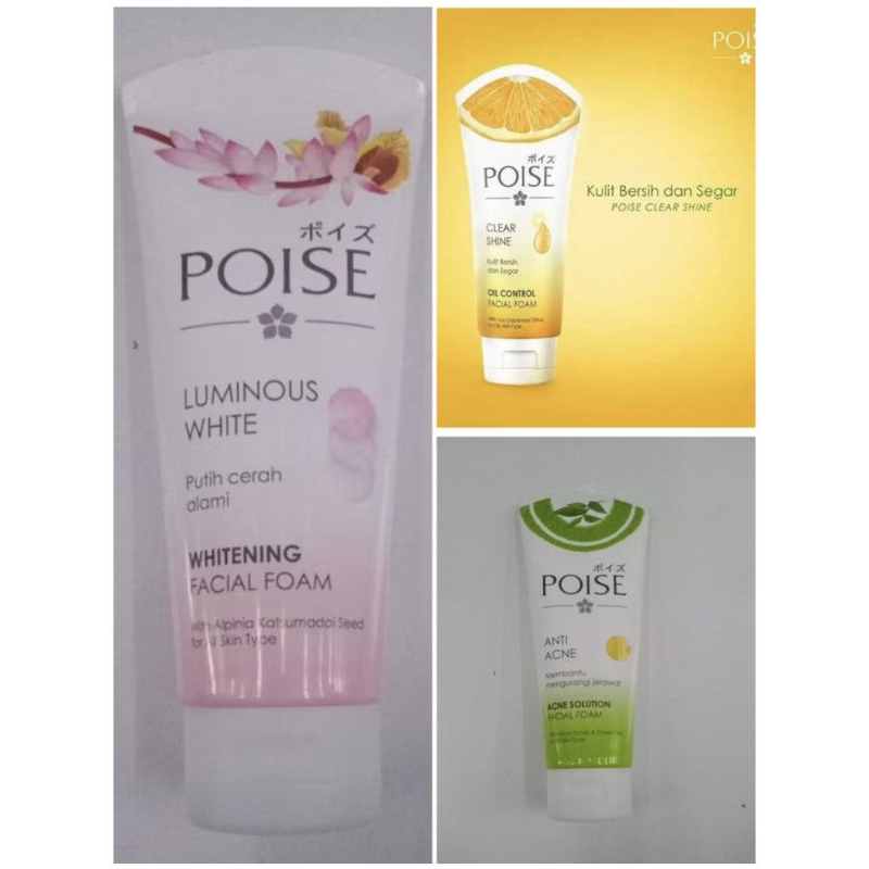 Poise Facial Foam 100 Ml