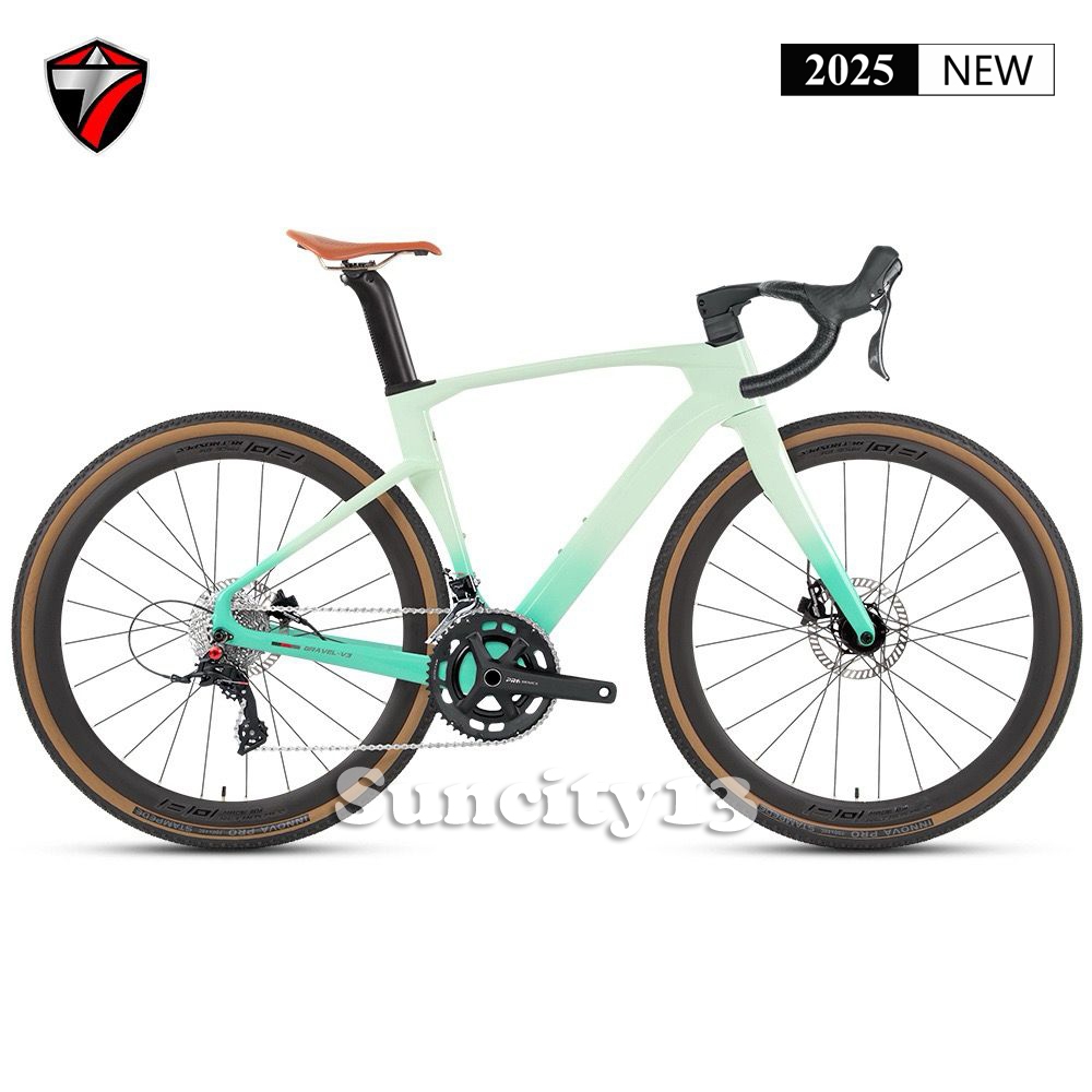 Twitter Gravel V3 Carbon FULL HYDRAULIC Gravel bike Sepeda Gravel