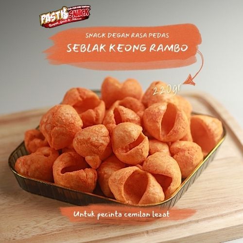 KERUPUK SEBLAK KEONG RAMBO SEBLAK KEONG SPESIAL