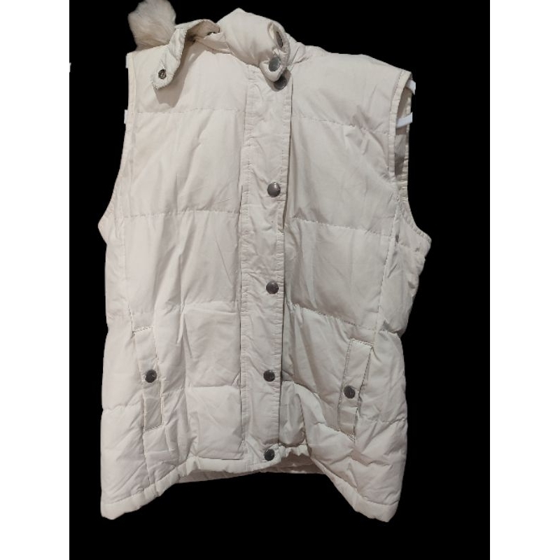 preloved vest bulang//jaket bulang//rompi bulang//rompi musim dingin//rompi bulang semi crop//vest c