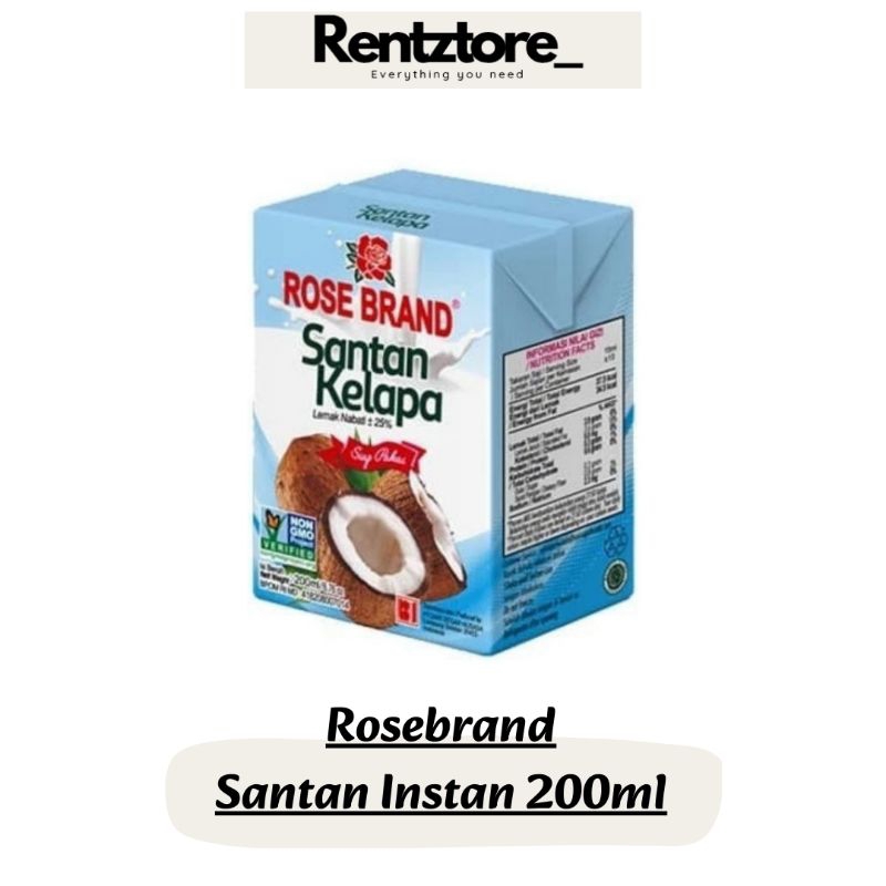 

Rose Brand - Santan Instan Santan Cair Kelapa Kotak 200ml