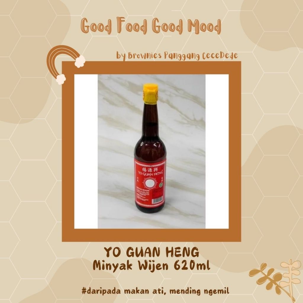 

Minyak Wijen Yo Guan Heng 620 ml