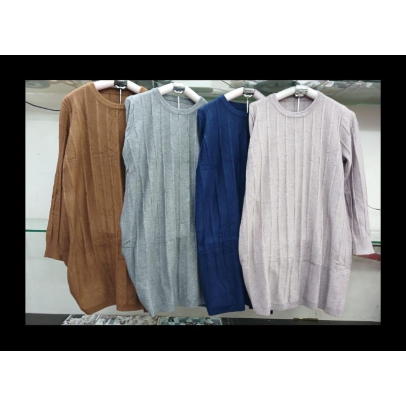 Atasan wanita knit jumbo bkk / atasan wanita rajut jumbo import