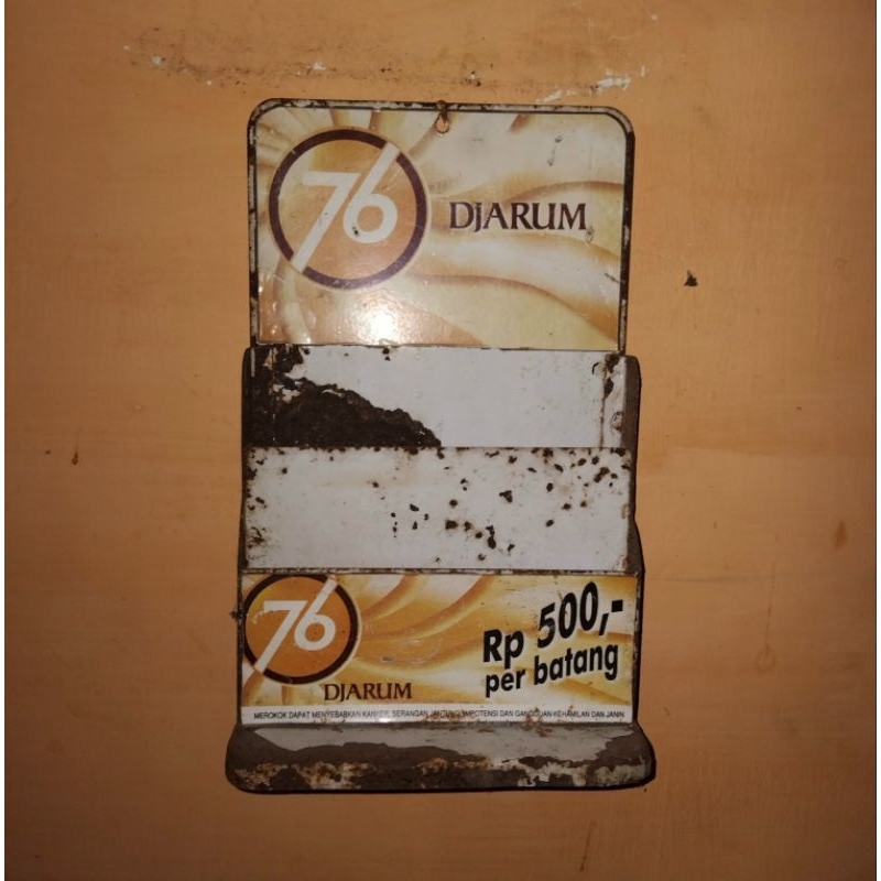 Enamel iklan jadul pajangan lawas display classic