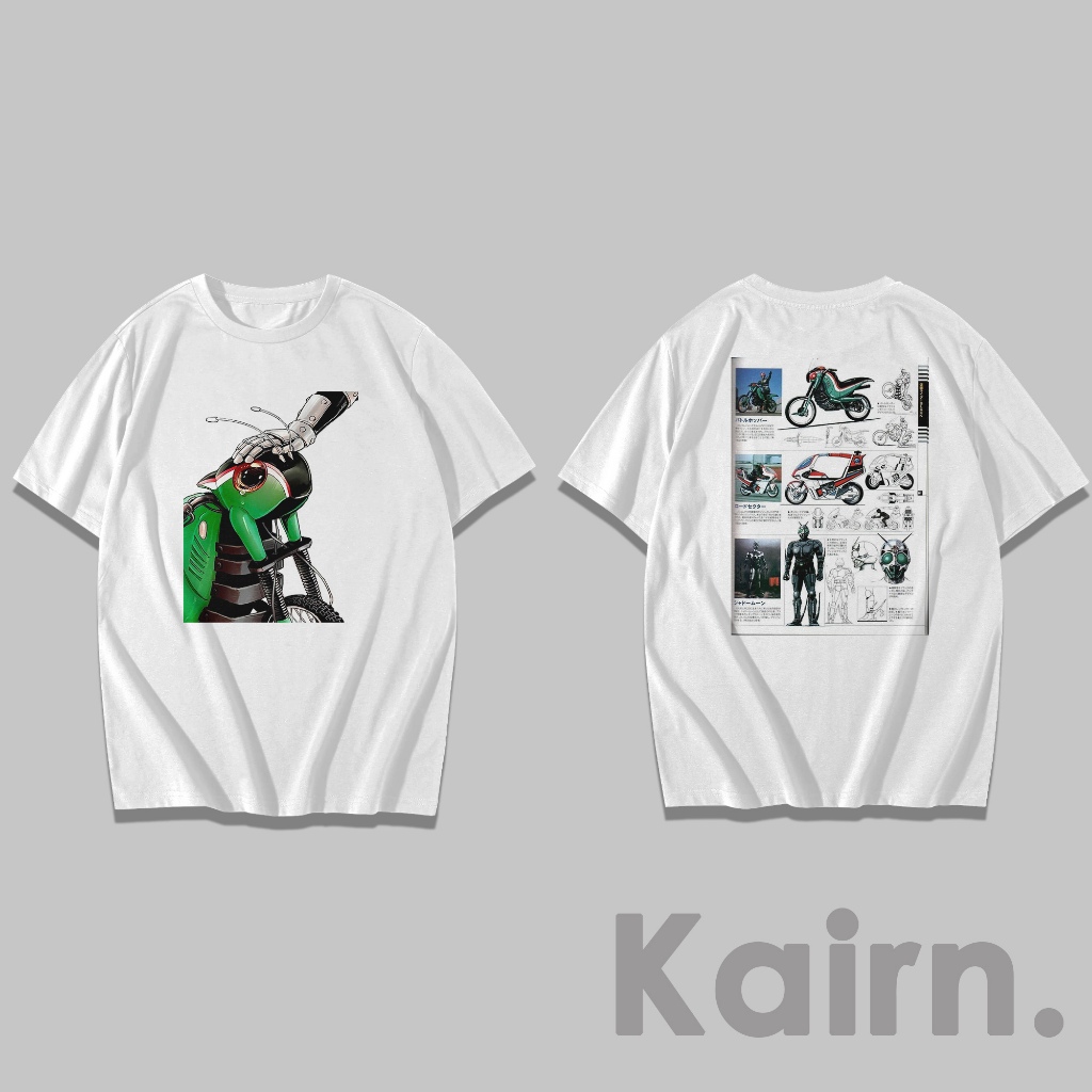 KAIRN - Kaos Kamen Rider Shadow Moon / Kaos Tokusatsu / Kaos Hobi