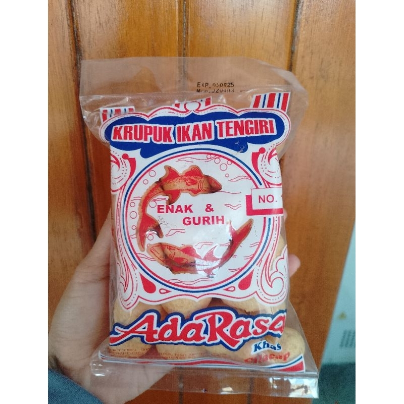 

Kerupuk ikan tengiri Ada Rasa 30g