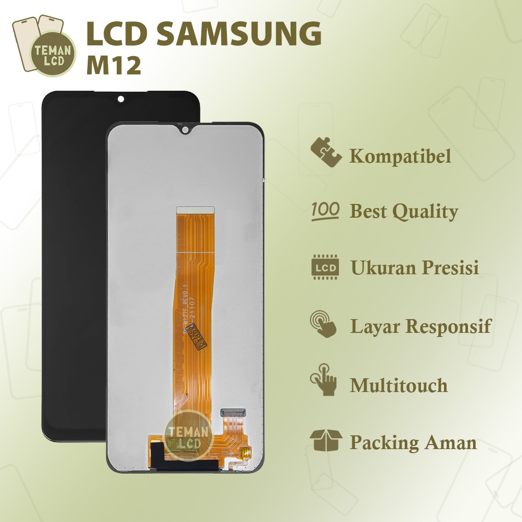 LCD Samsung M12 - Original 100% Fullset Touchscreen